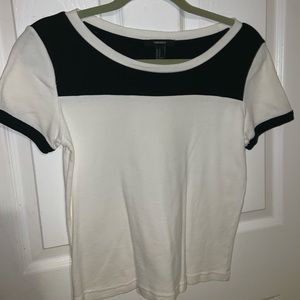 blackberry and white t-shirt